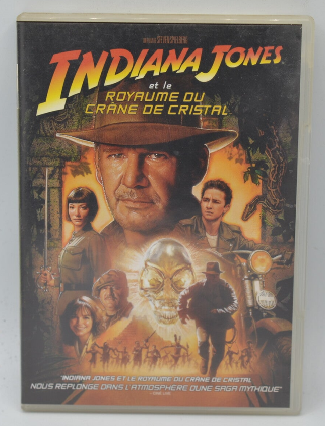 Indiana Jones et Le Royaume du crâne de Cristal - Harrison Ford - DVD