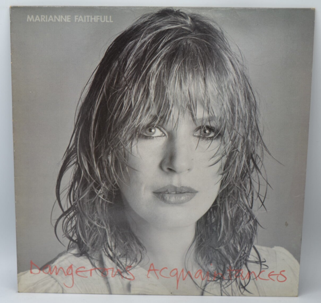 Dangerous Acquaintances Marianne Faithfull - 33 rpm vinyl record