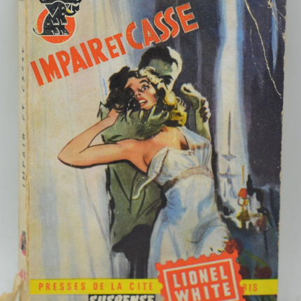 Odd and Faulty - Lionel White - 1958 - book