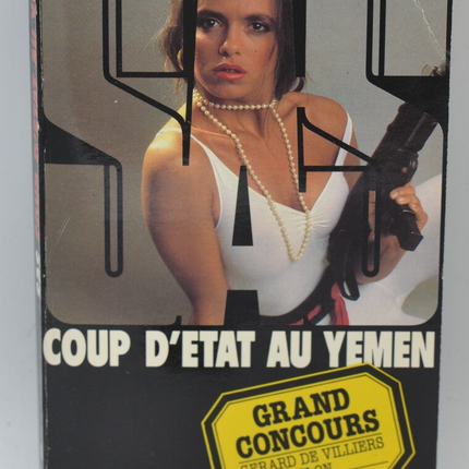Coup d'État au Yémen - SAS - 83 - 1986 - Gérard de Villiers - livre