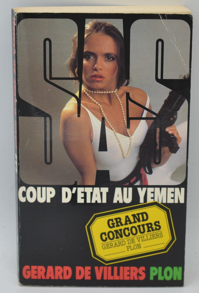 Coup d'état in Yemen - SAS - 83 - 1986 - Gérard de Villiers - book