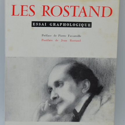 Les Rostand Essai Graphologique - Jacqueline Grossin - 1969 - livre