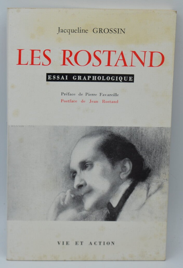 The Rostands Graphological Essay - Jacqueline Grossin - 1969 - book