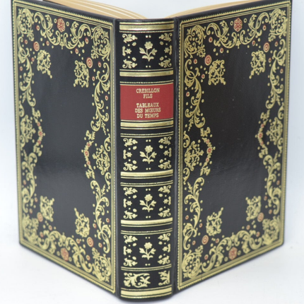 Tables of the customs of the time in the different ages of life history of Zaïrette - Crébillon Fils - 1981 - book