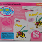 Lustiges Tieralphabet-Memo 4/7 Jahre - Brettspiel