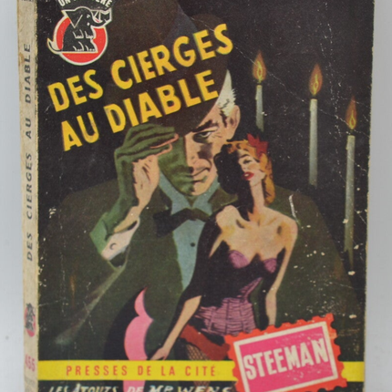 Kerzen für den Teufel - Stanislas André Steeman - 1959 - Buch