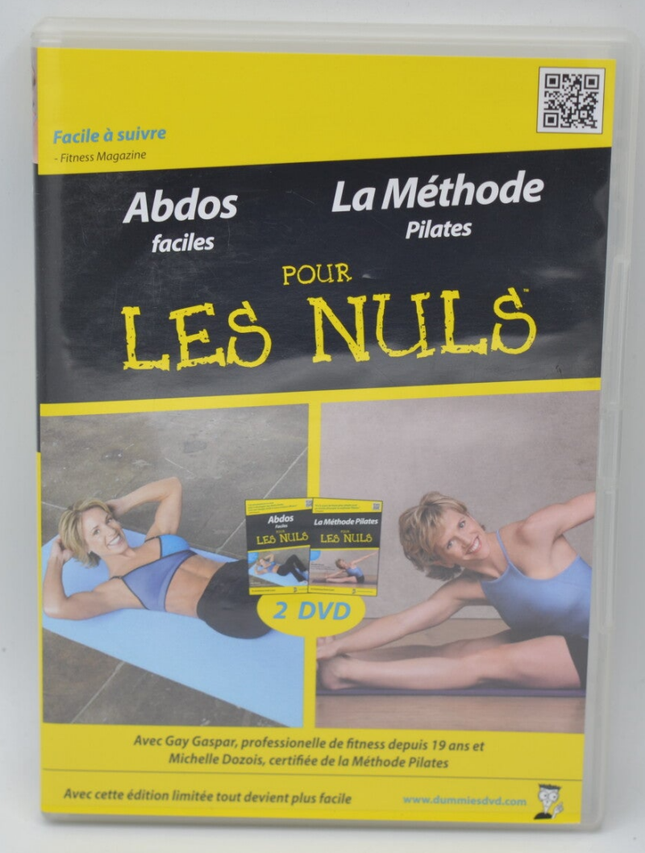 Les Abdos faciles pour les Nuls + Méthode pilates pour les Nuls - Michèle Dozois - Dvd