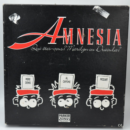 Amnesia Qui êtes-vous ? - jeu de société