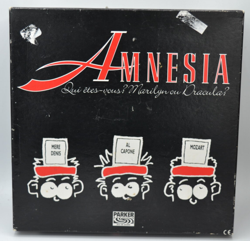 Amnesia Who are you? - board game