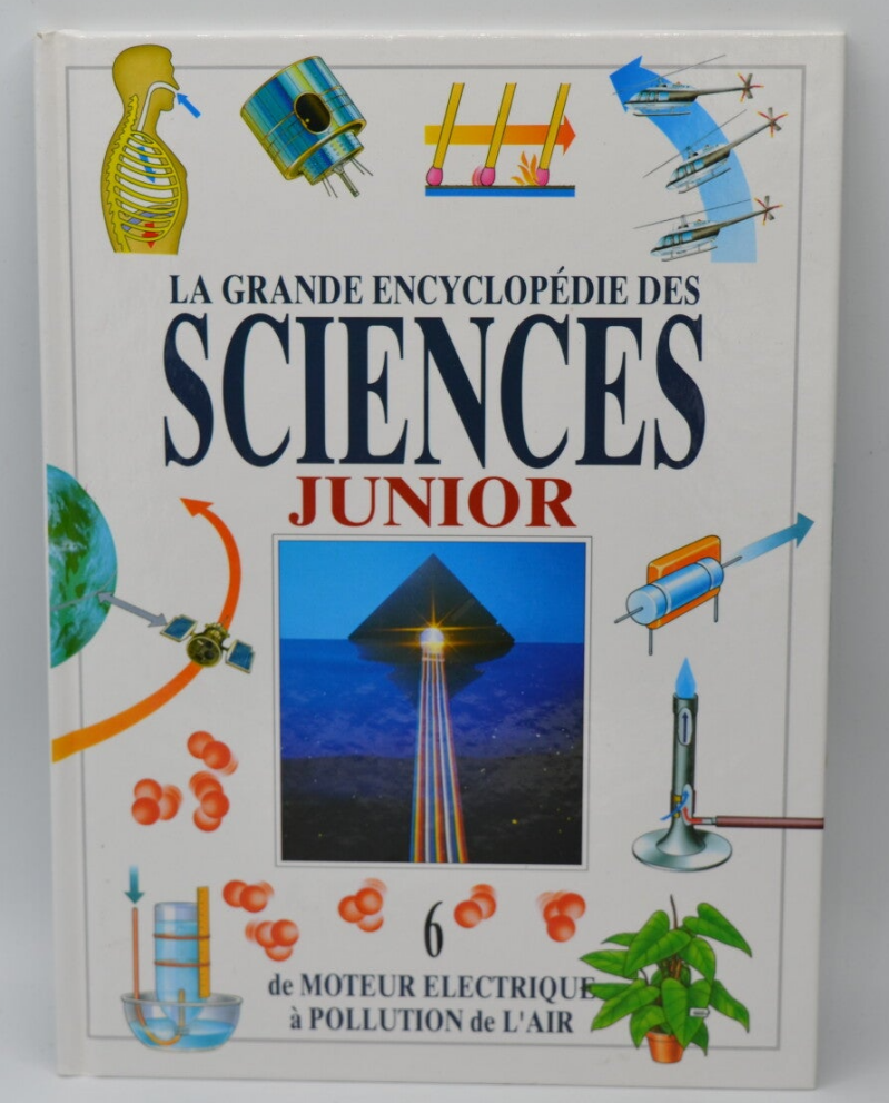 De Moteur Électrique À Pollution De L'Air - Tome 6 - La grande encyclopédie junior - 1994 - livre