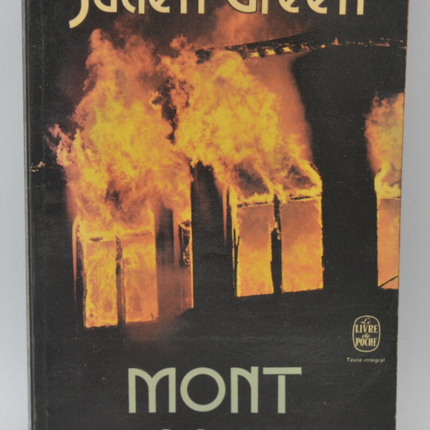 Mont - Cinère - Julien Green - 1976 - livre