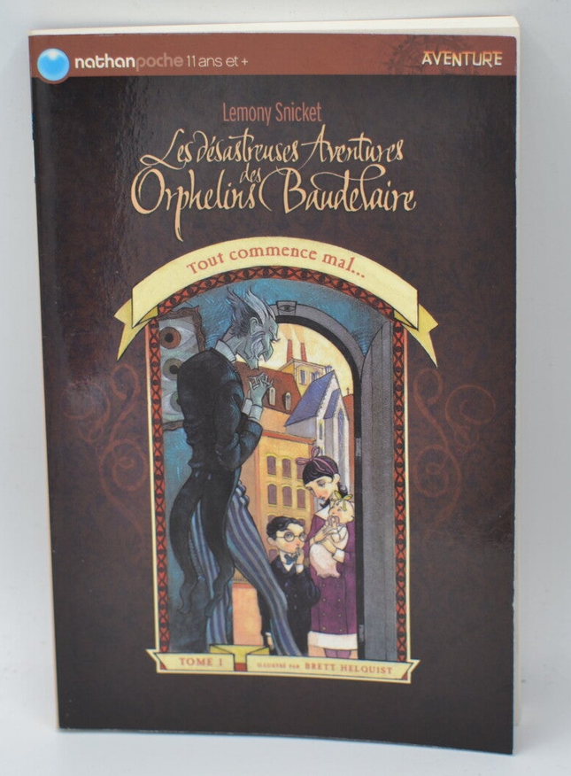 A Series of Unfortunate Events It All Begins Wrong - Lemony Snicket - 2005 - book