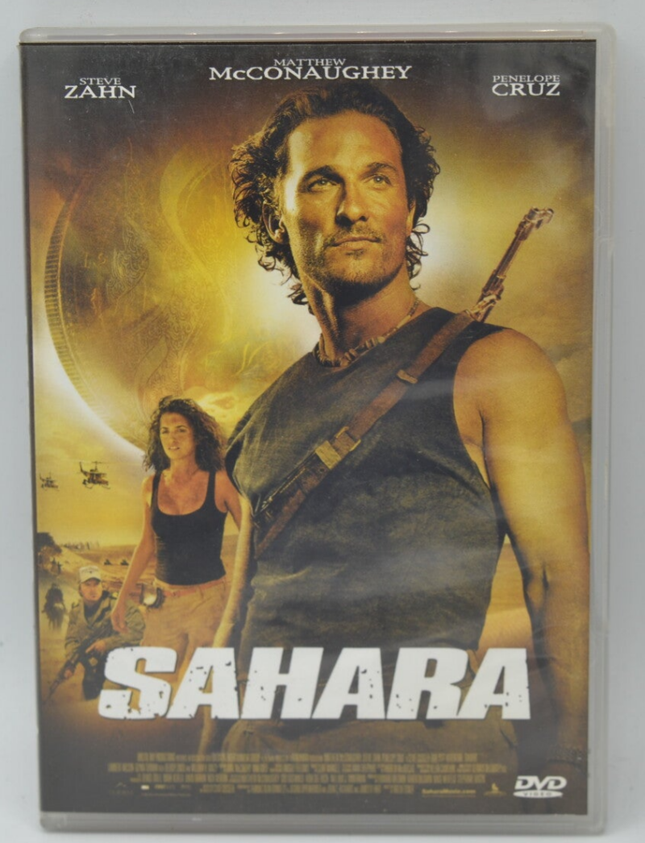 Sahara - Matthew McConaughey - Penelope Cruz - DVD - action