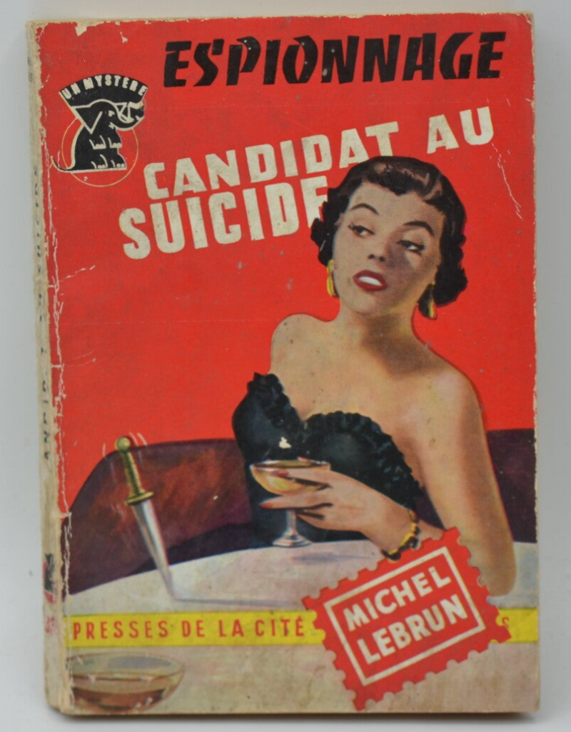 Candidat au suicide - Michel Lebrun - 1957 - livre
