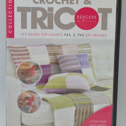 crochet & tricot - Bergère de France - DVD