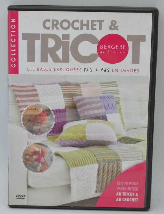 crochet & tricot - Bergère de France - DVD