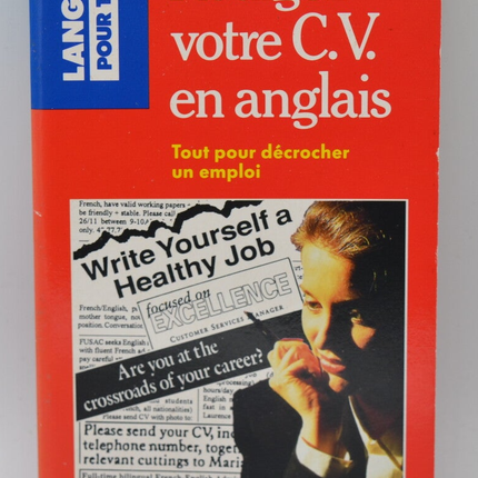 Rédigez votre CV en anglais - Marie-Claude Roland - 1992 - livre