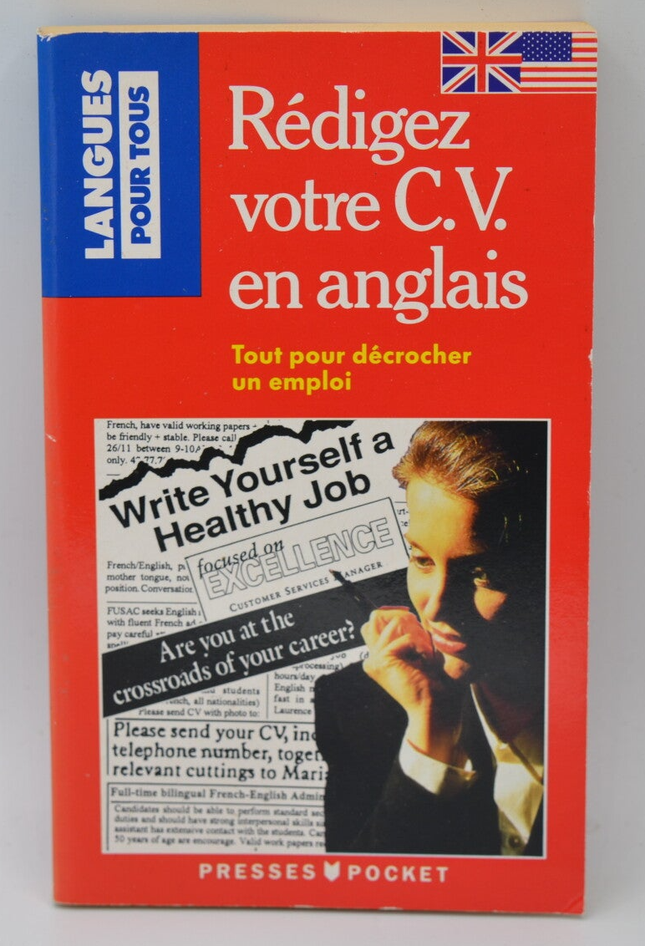 Rédigez votre CV en anglais - Marie-Claude Roland - 1992 - livre
