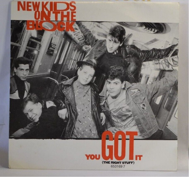 you got new kids on the block - 45 rpm vinyl record