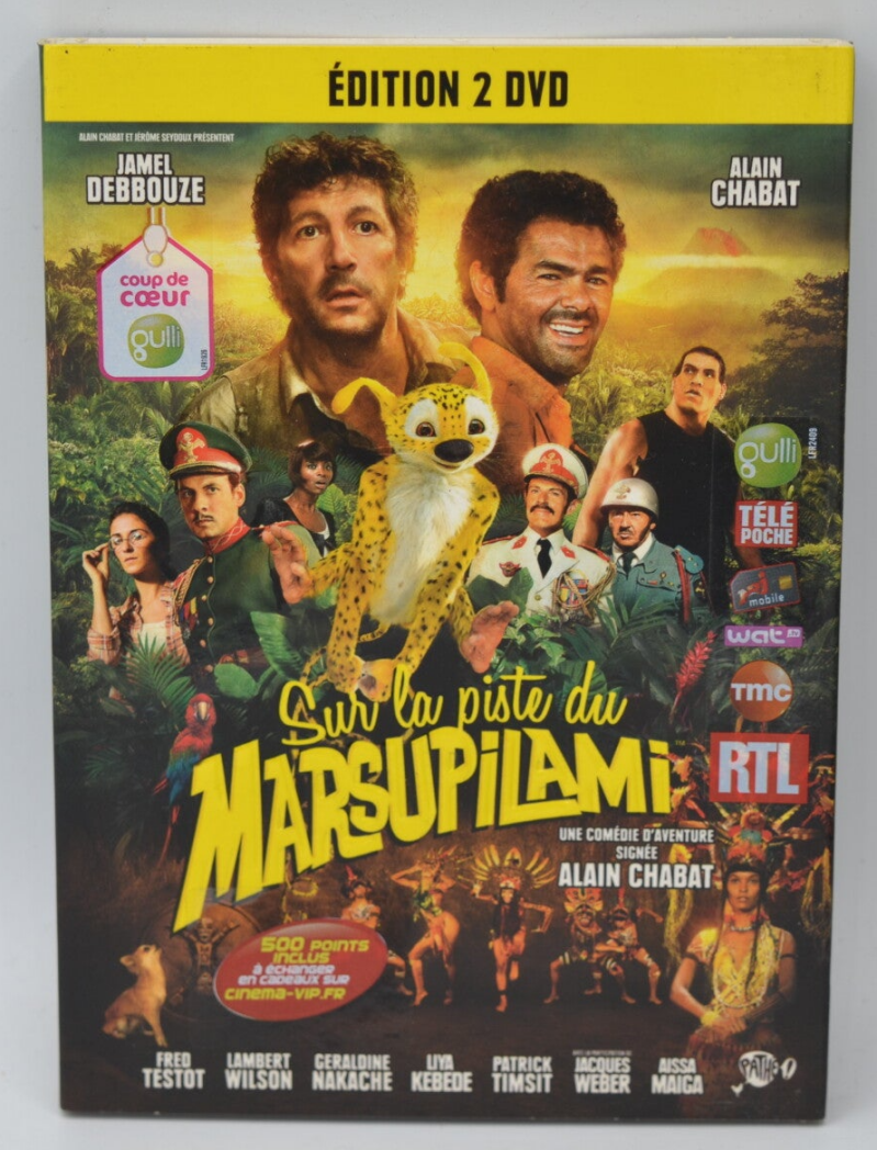 Auf den Spuren des Marsupilami - Alain Chabat Jamel Debbouze - DVD - Komödie