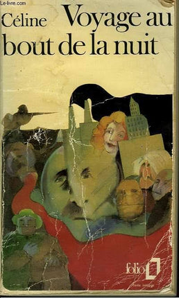 Voyage au bout de la nuit – Louis-Ferdinand Céline – Folio – Prix Renaudot – Livre d’occasion - Livre