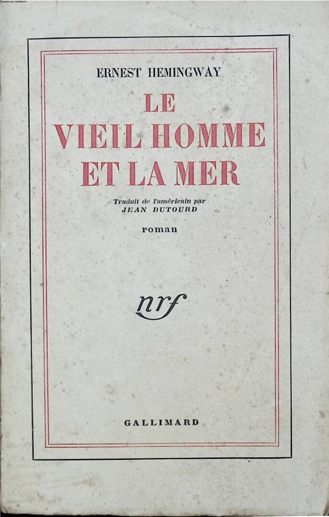The Old Man and the Sea - Ernest Hemingway - 1953 - book