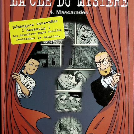 La Clé du mystère, tome 4 - Mascarades - Sikorski - 2003 - livre BD