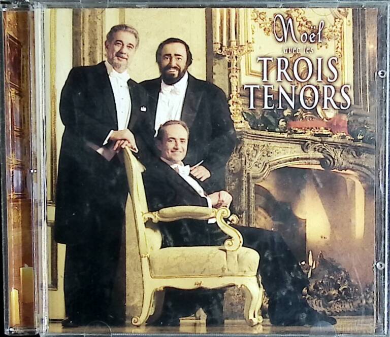 Christmas with the Three Tenors - Placido Domingo, José Carreras - CD
