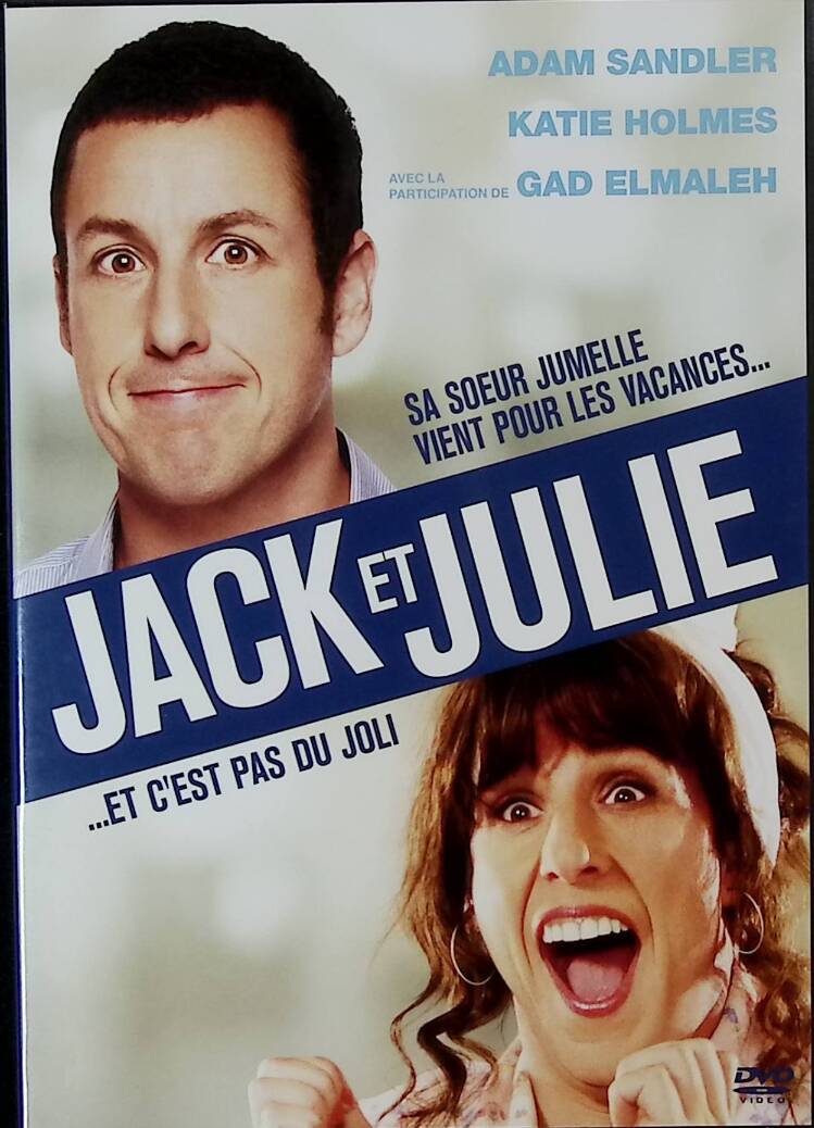 Jack and Julie - Adam Sandler, Katie Holmes, Al Pacino Comedy DVD