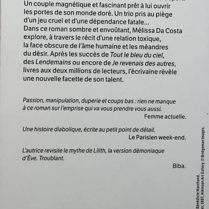 The Liner – Mélissa Da Costa – 2023 – Buch
