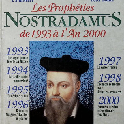 Die Prophezeiungen des Nostradamus von 1993 bis zum Jahr 2000 - Lorie Hewitt - 1993 - Buch