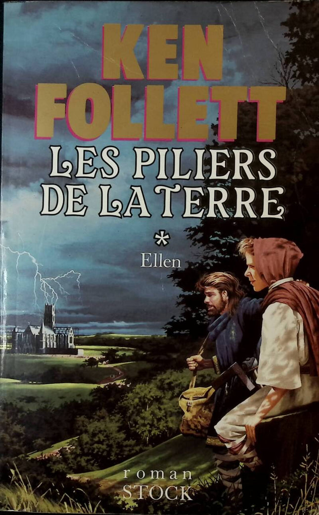 Die Säulen der Erde, Band 1 - Ellen - Ken Follett - 1990 - Buch