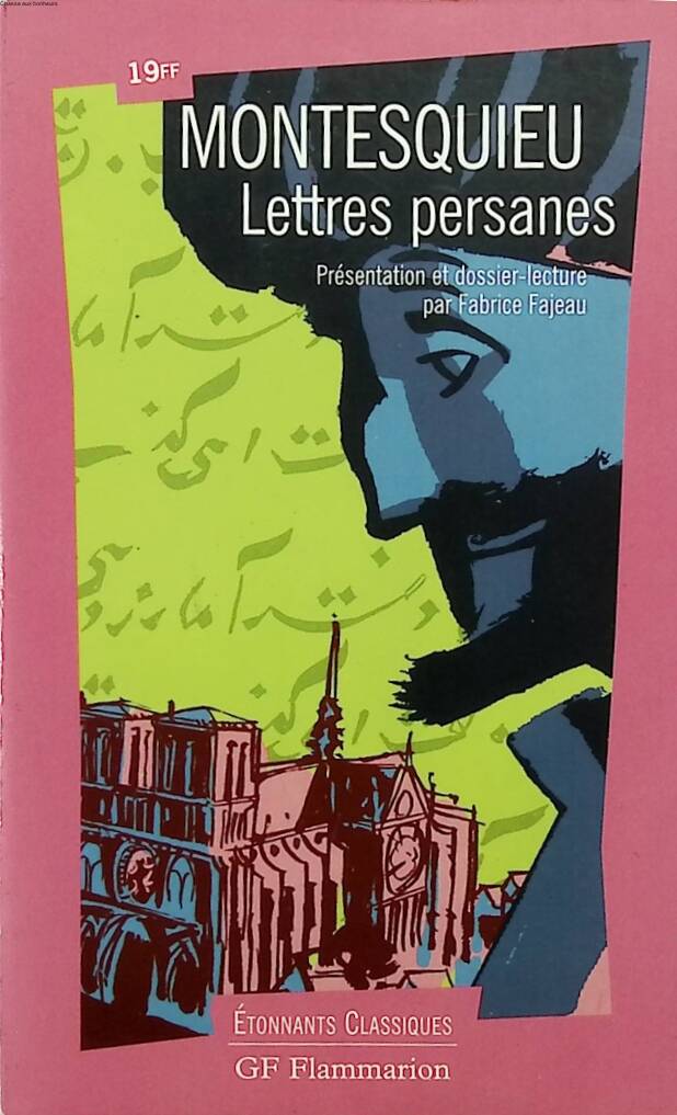 Lettres persanes - Montesquieu - 1999 - livre