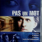 Pas Un Mot - Michael Douglas - DVD