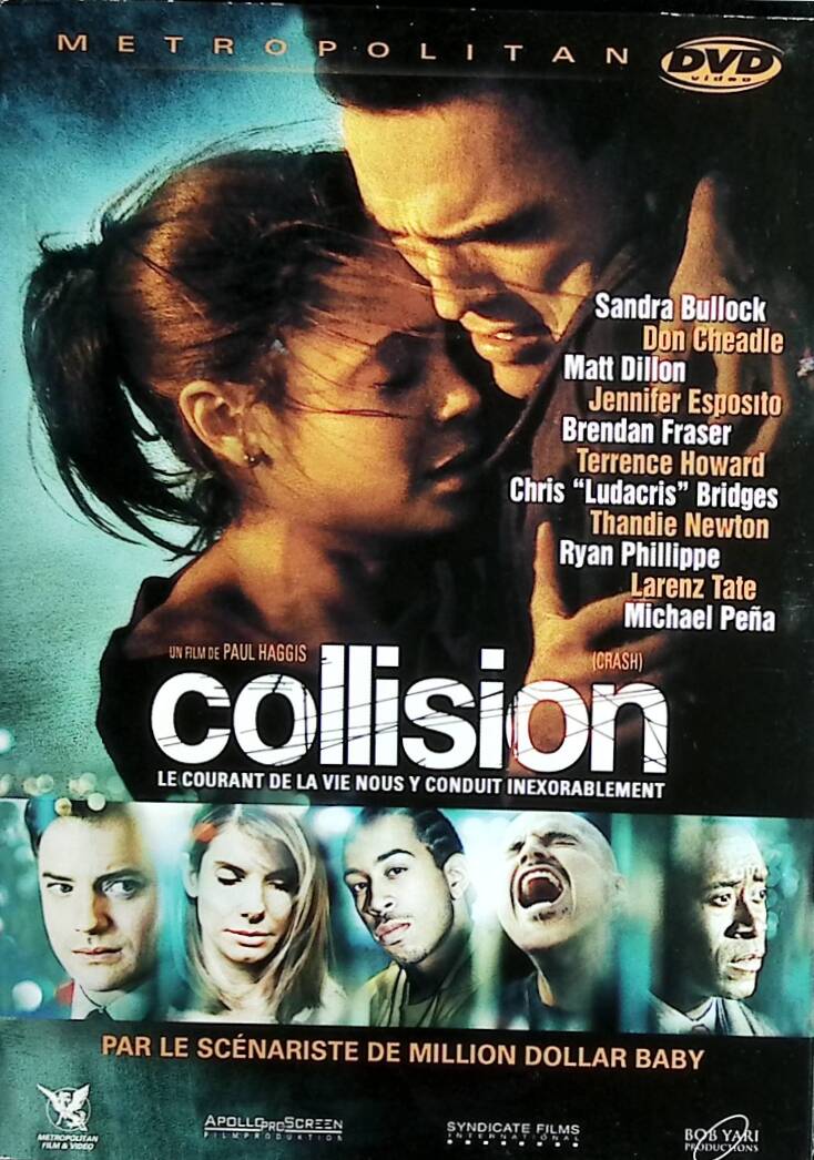 Collision - Sandra Bullock - Matt Dillon DVD thriller