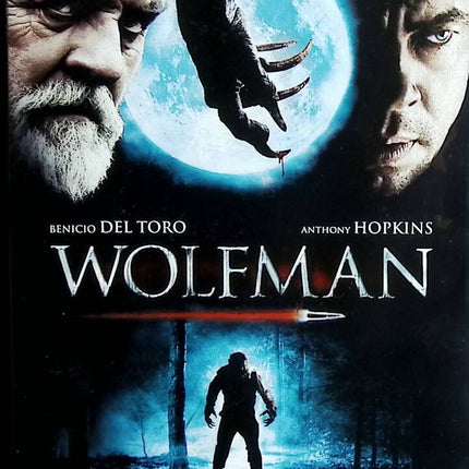 Wolfman – Benicio Del Toro – Anthony Hopkins DVD-Fantasy-Thriller