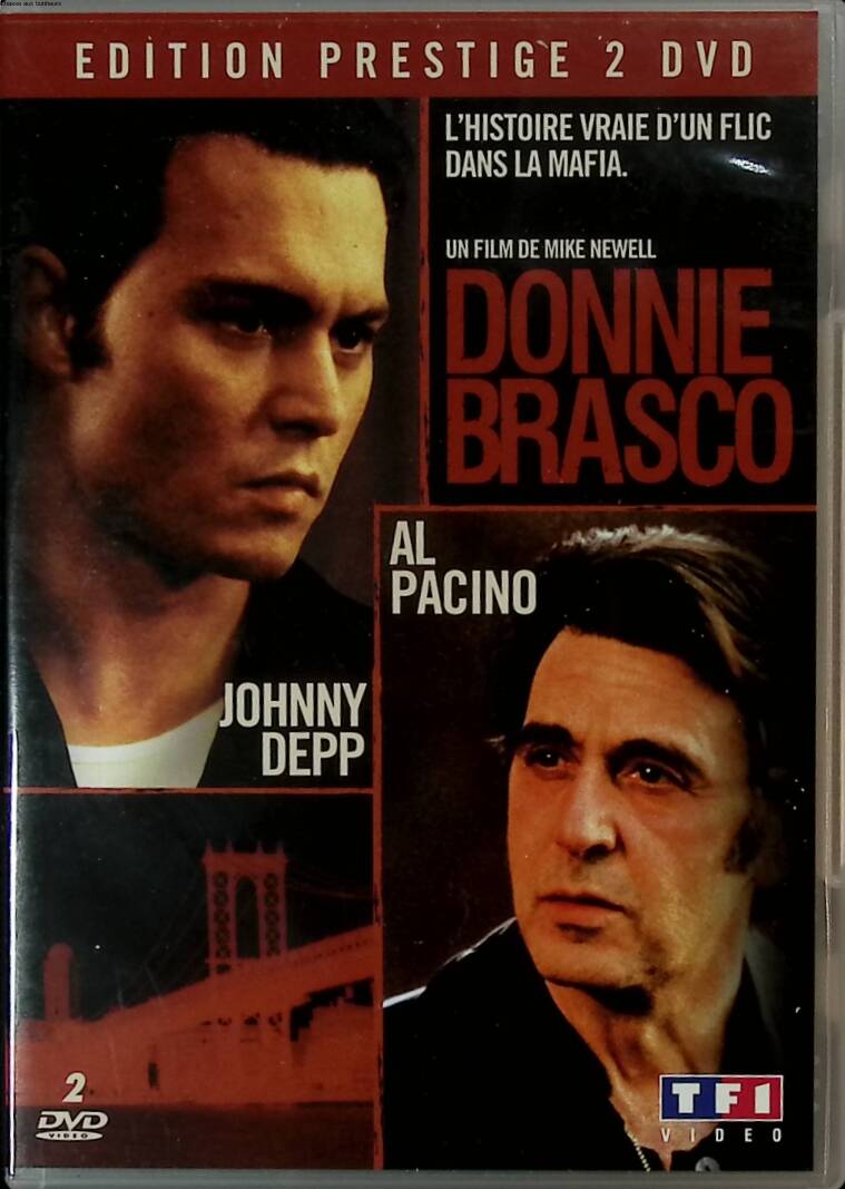 Donnie Brasco Prestige Edition 2 DVDs - Johnny Depp, Al Pacino - Police thriller DVD