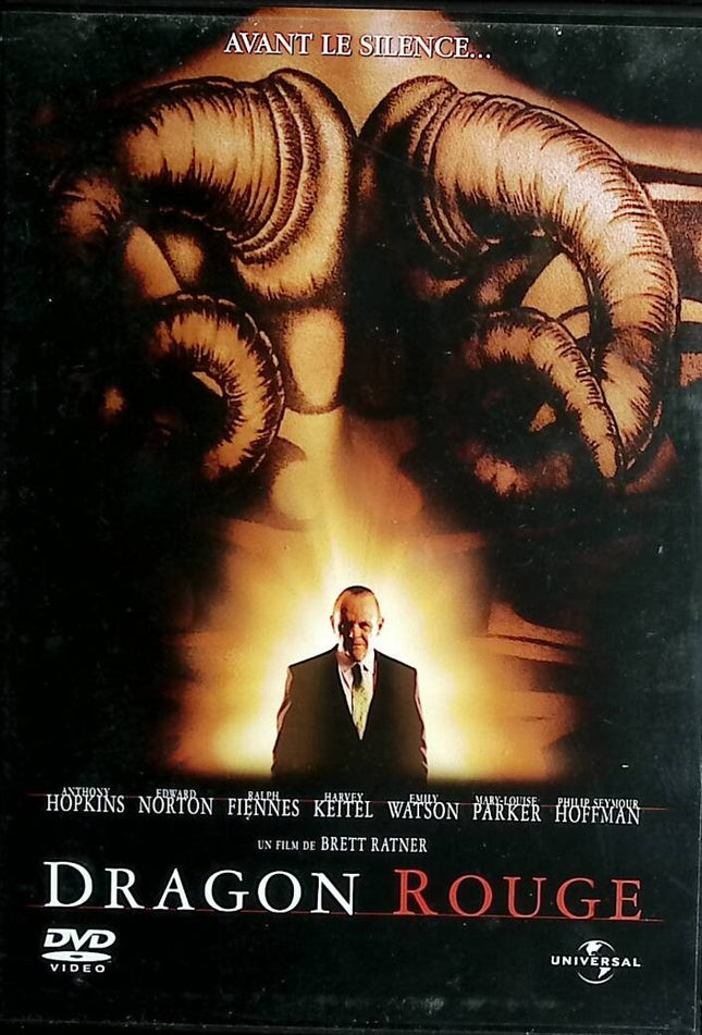 Dragon Rouge - Anthony Hopkins, Edward Norton, Ralph Fiennes - DVD thriller