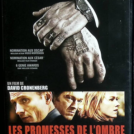 Les Promesses de l'ombre - Viggo Mortensen - Vincent Cassel DVD thriller