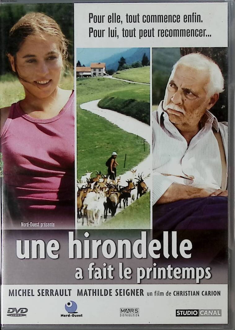 Une hirondelle a fait le printemps - Michel Serrault - Mathilde Seigner DVD comédie dramatique