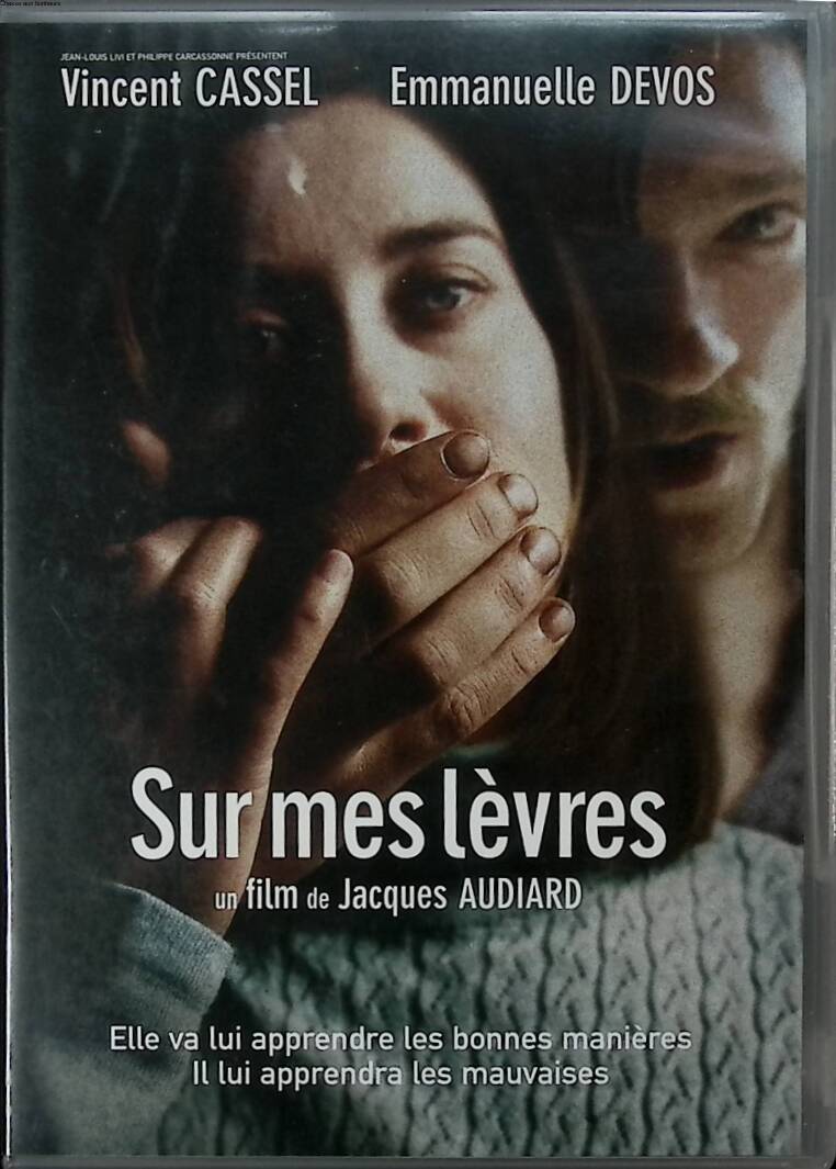 Sur mes lèvres - Vincent Cassel - Emmanuelle Devos, DVD drame