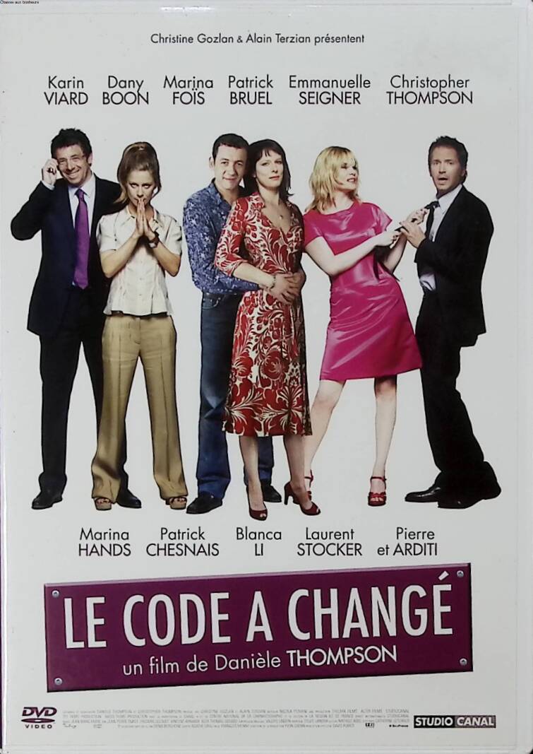 Le code a changé -Bruel Viard Dany Boon Seigner Marina Fois Arditi - DVD comédie
