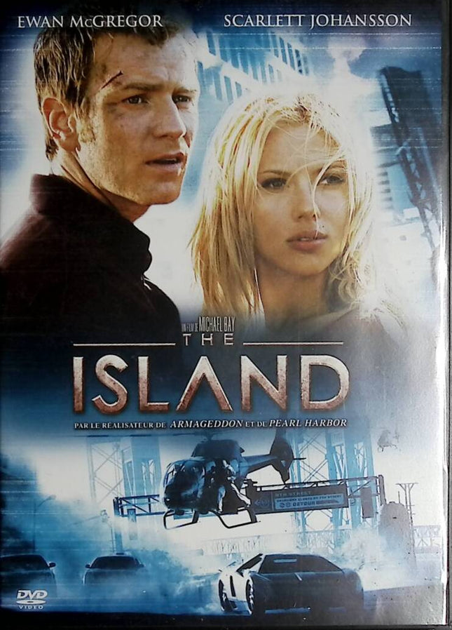 The Island - Ewan McGregor - Scarlett Johansson DVD thriller