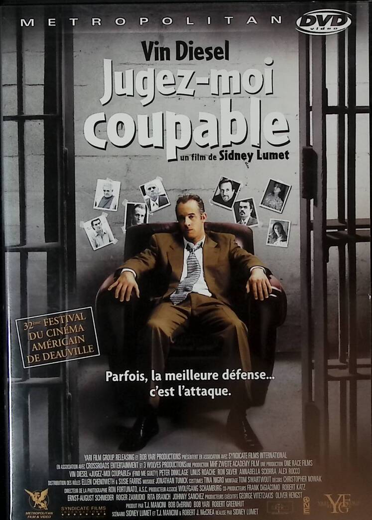 Jugez-Moi Coupable - Sidney Lumet - DVD policier