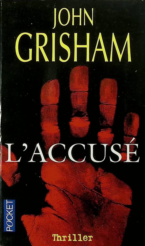 Roman thriller juridique américain occasion – L’accusé – John Grisham – suspense, procès et intrigue judiciaire - livre