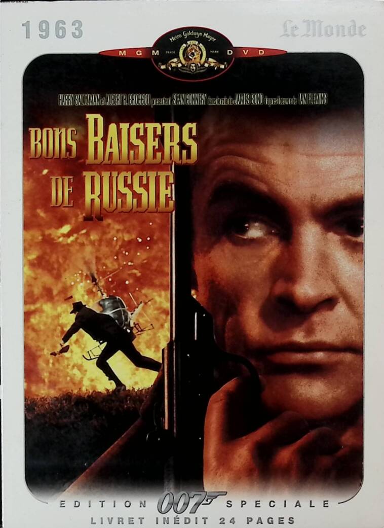 From Russia with Love James Bond 007 - Sean Connery - DVD spy action thriller