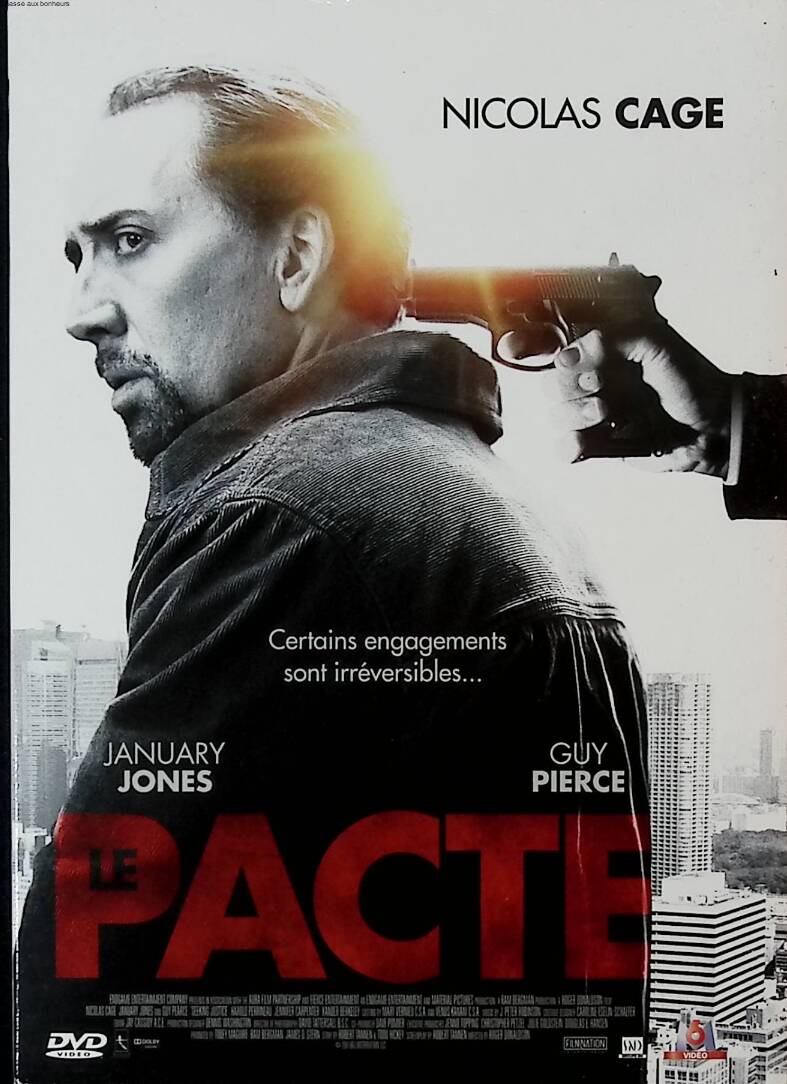 Le Pacte - Nicolas Cage - DVD thriller