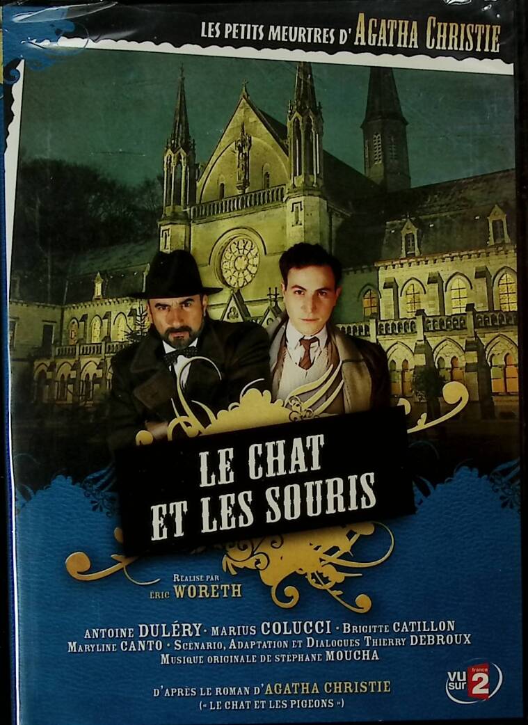 Agatha Christie's Little Murders - Season 1 - Episode 05 - The Cat and the Mice - Antoine Duléry - NEW DVD TV series