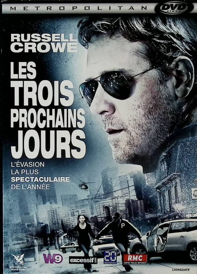 Die nächsten drei Tage – Russell Crowe – Liam Neeson DVD-Thriller
