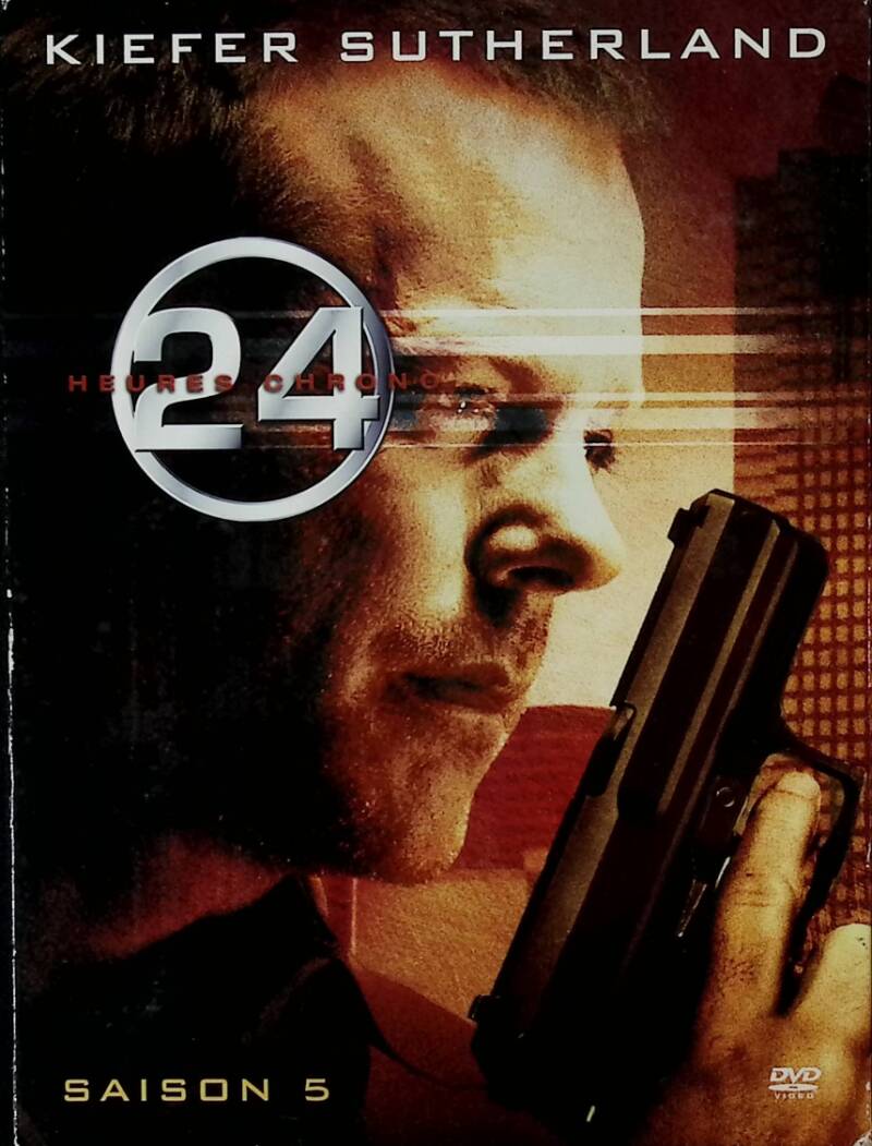 24 Hours Chrono - Staffel 5 - 7 DVD - Kiefer Sutherland - DVD